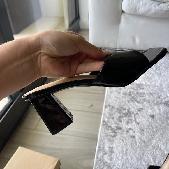 Black Block Heels - Picture 8 of 9